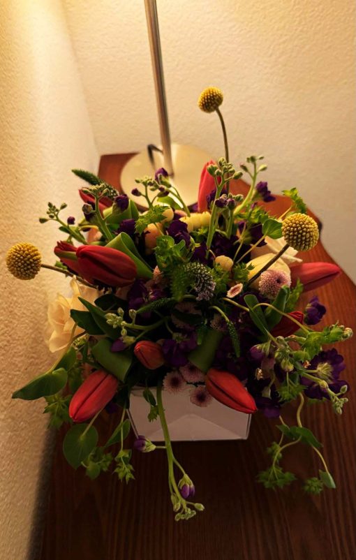 Chic Purse Floral Arrangement - Image 3